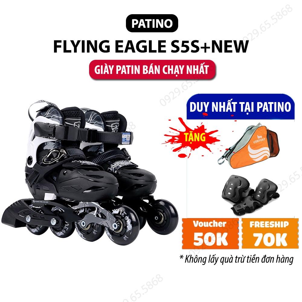 Giày trượt patin cho trẻ em, giày patin flying eagle S5S+ NEW 2023