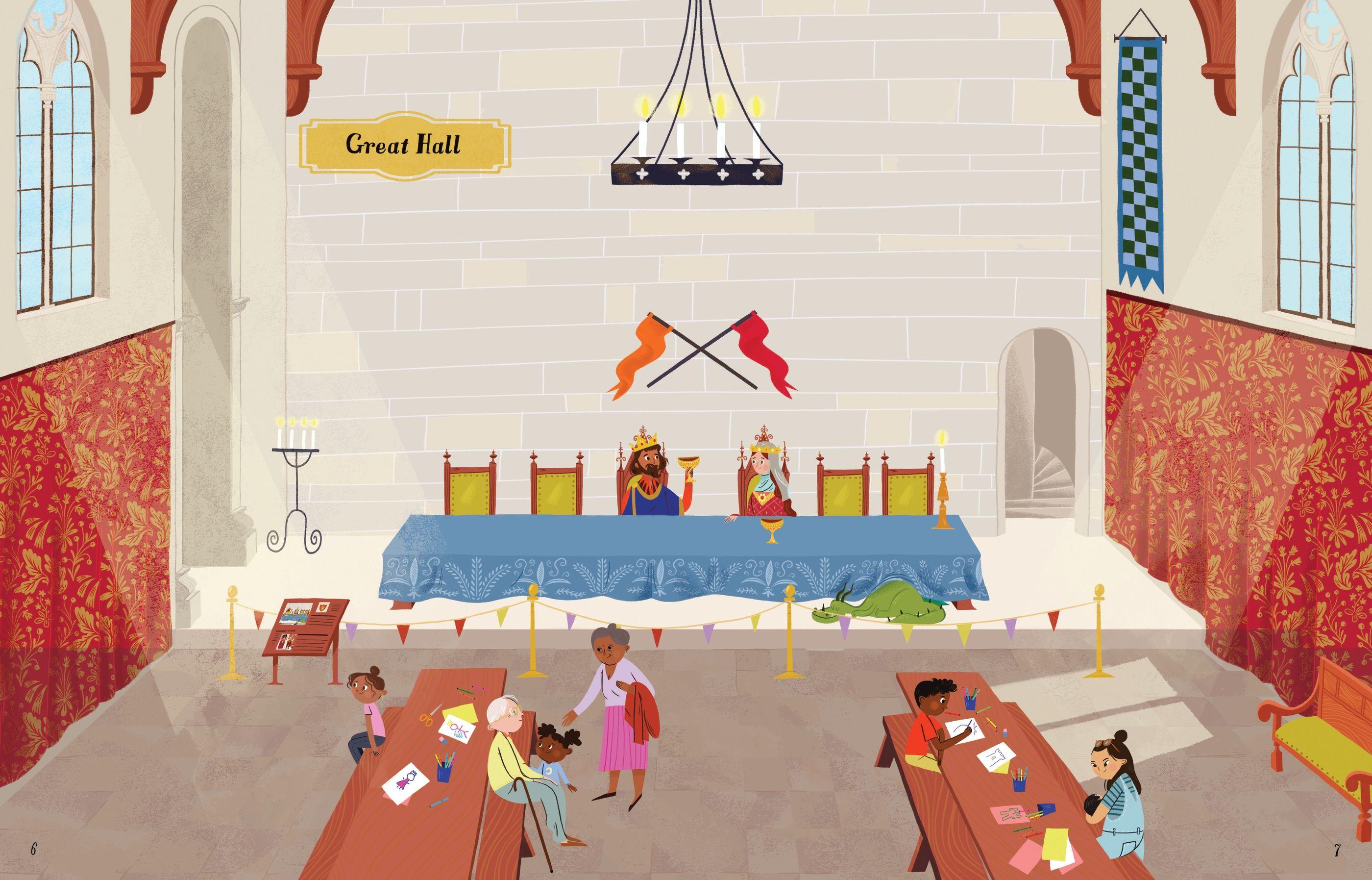 Castle Sticker Book