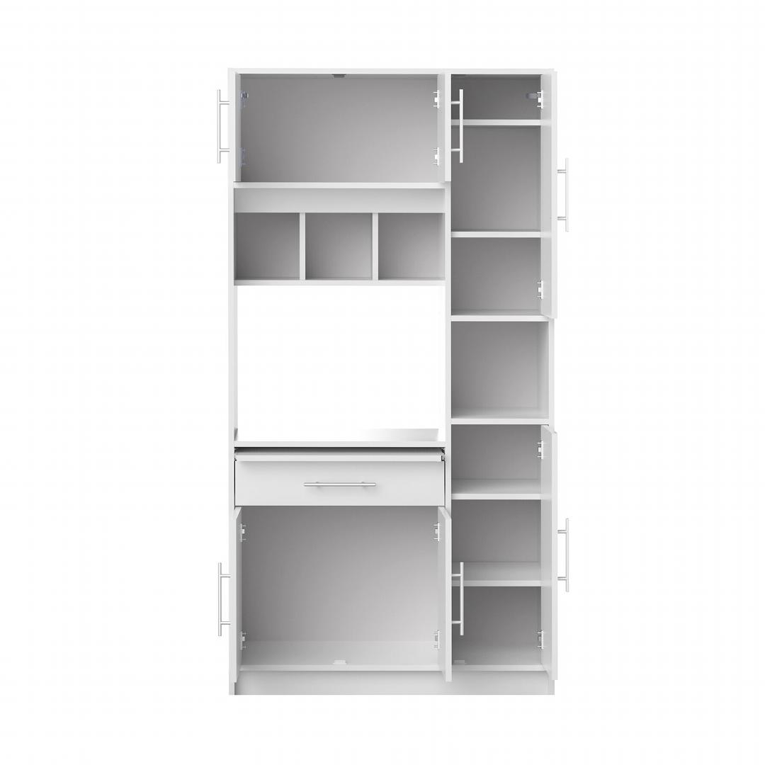 Tủ phòng ăn gỗ hiện đại SMLIFE Damon  | Gỗ MDF dày 17mm chống ẩm | D90xR40xC180cm - Màu