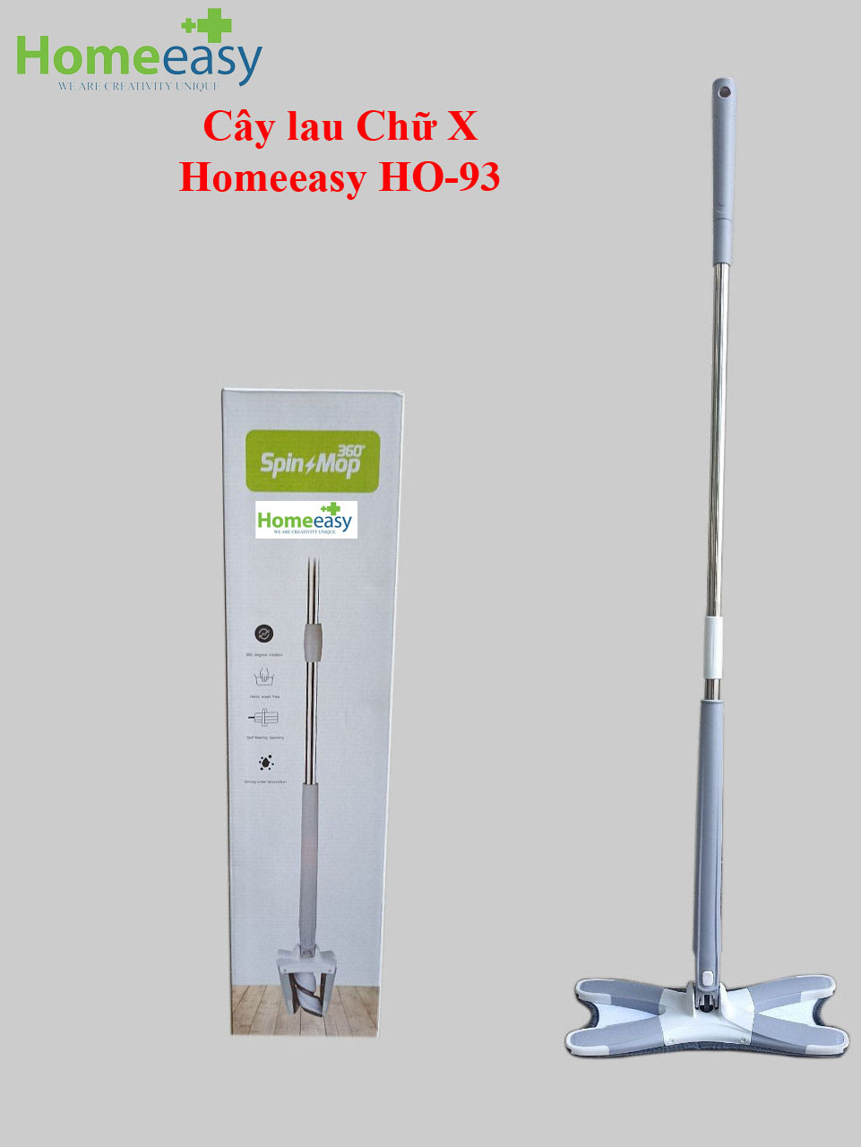 Cây lau bẹ chữ X Homeeasy HO - 93
