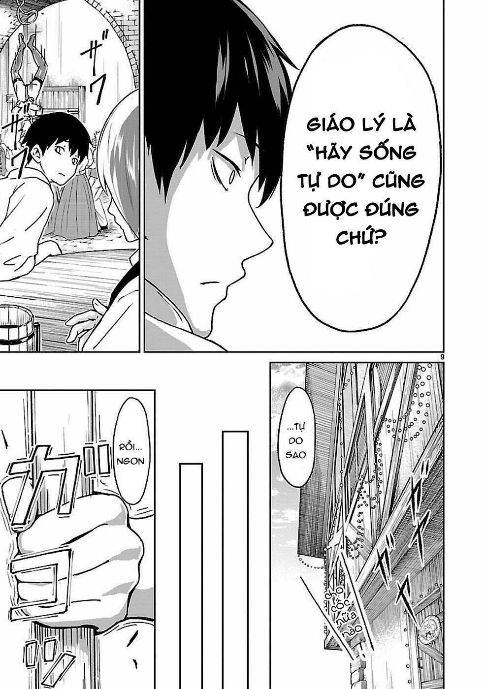 xuyên không cùng kamisama tới thế giới không có thần linh chapter 9.5 10