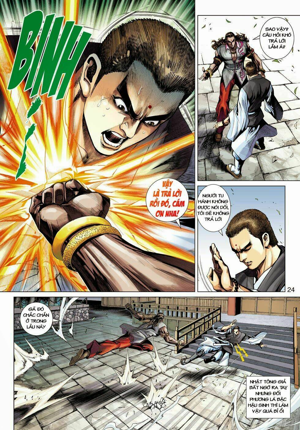 tân tác long hổ môn chapter 422 23