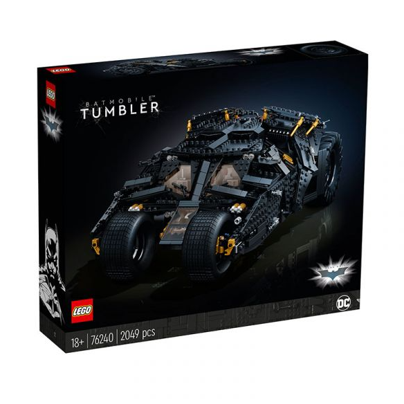 BỘ LẮP RÁP LEGO ADULTS 76240 SIÊU XE CHIẾN ĐẤU BATMOBILE TUMBLER