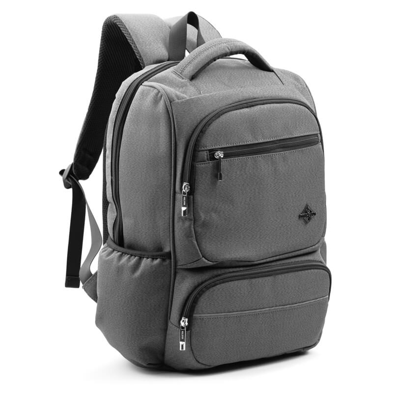 Balo laptop Mr Vui BLLT906 dành cho đi học và đi làm, ngăn laptop 14 inch