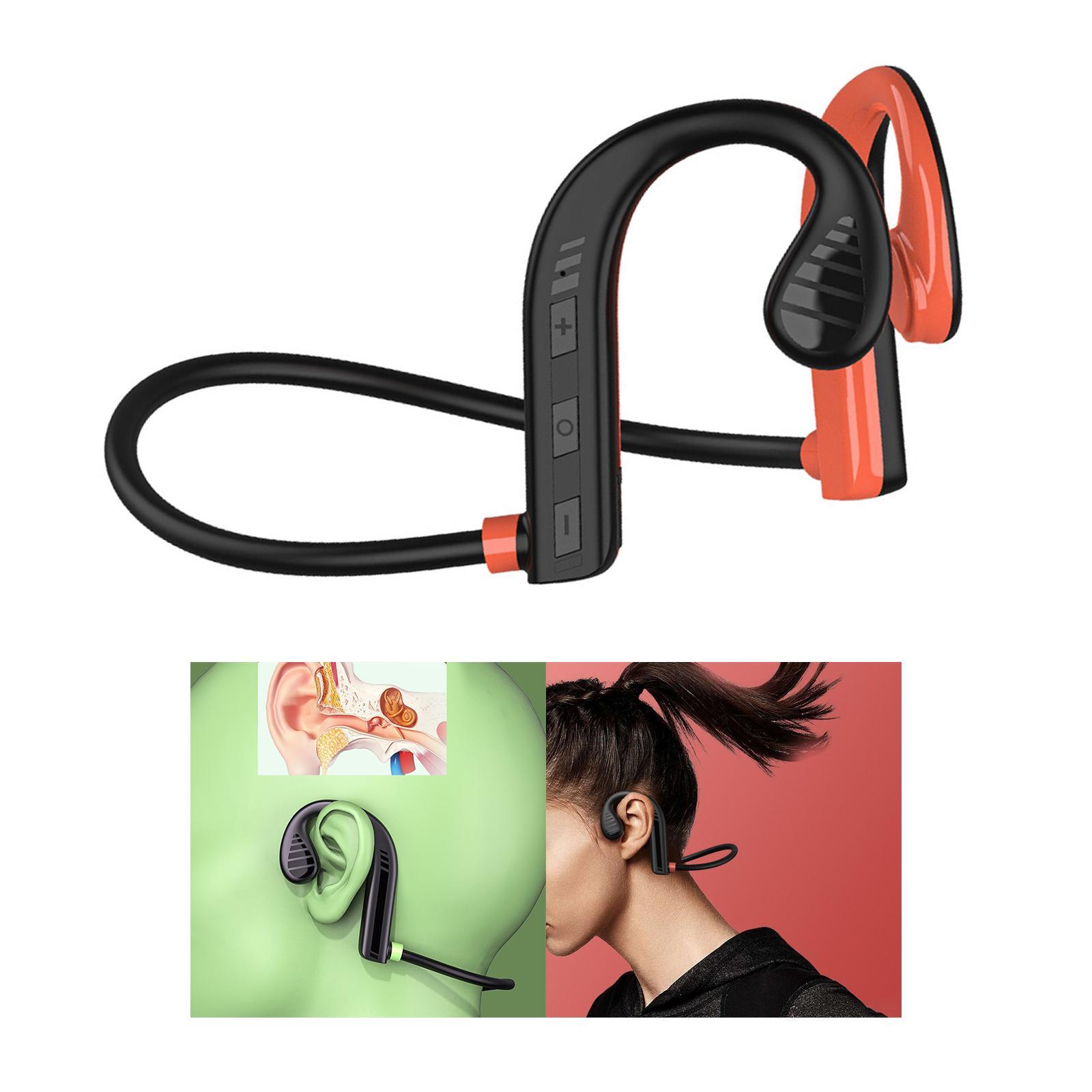 Air Conduction Headset Wireless Open Ear Comfortable Not for Cycling