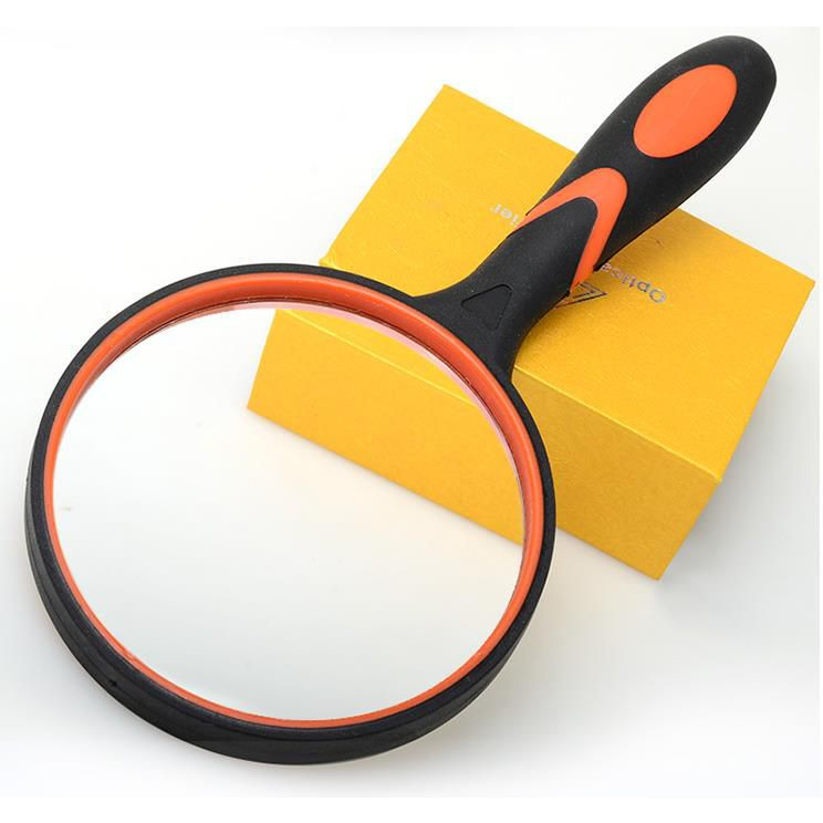 Kính lúp cầm tay 3X hỗ trợ đọc sách báo, xem tin tức thiết kế dẻo dai, đàn hồi cực tốt