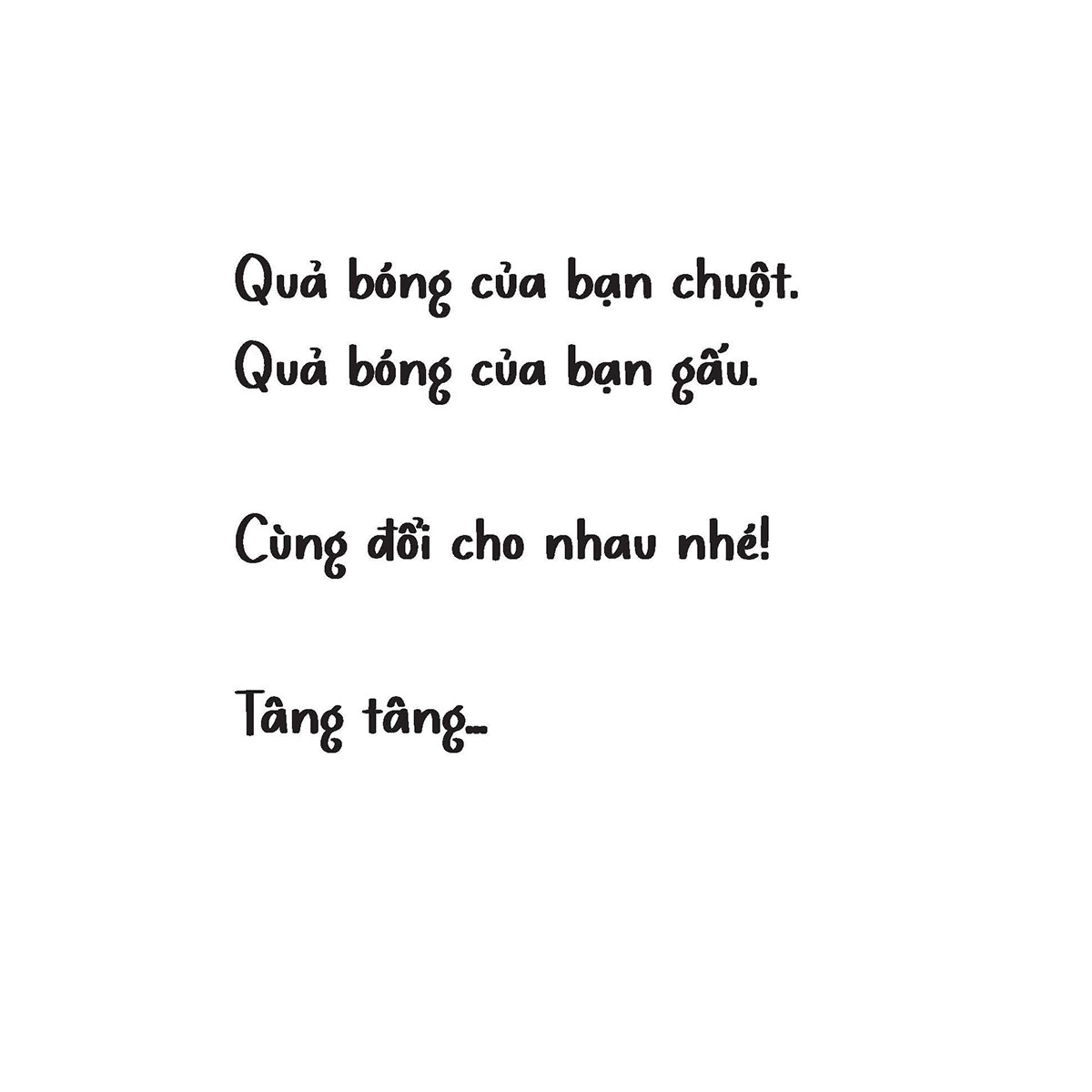 Cùng đổi cho nhau nhé - Sách Pop-up