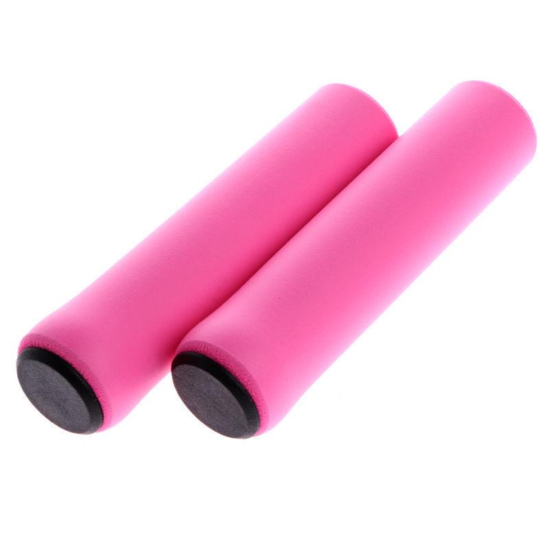 2 cái Siêu Mềm Tay Cầm Xe Đạp Thanh Tay Cầm Xe Đạp Xe Đạp Tay Cầm Silicone Chống Trượt Tay Lái Chống Trượt Chống sốc-hấp thụ