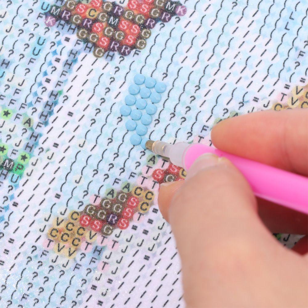 ☆YOLA☆ Living Room 5D Diamond Painting Kit Wall Decoration Cross Stitch Full Drill Bird and Butterfly Gift Landscape Painting Embroidery Process Home With Accessories