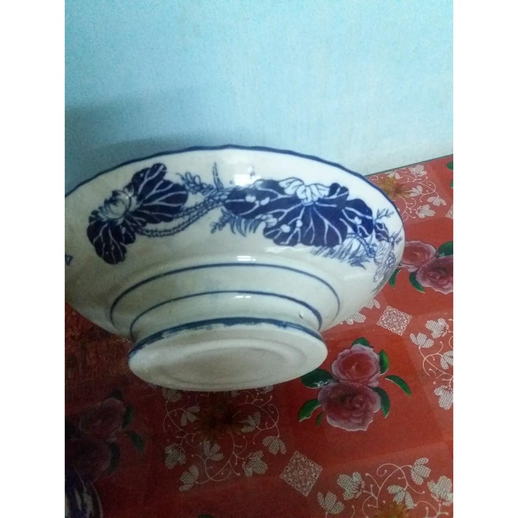 Dĩa đựng trái cây Bát Tràng_ Loại đại