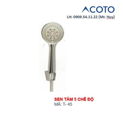 SEN TẮM 5 CHẾ ĐỘ T-45