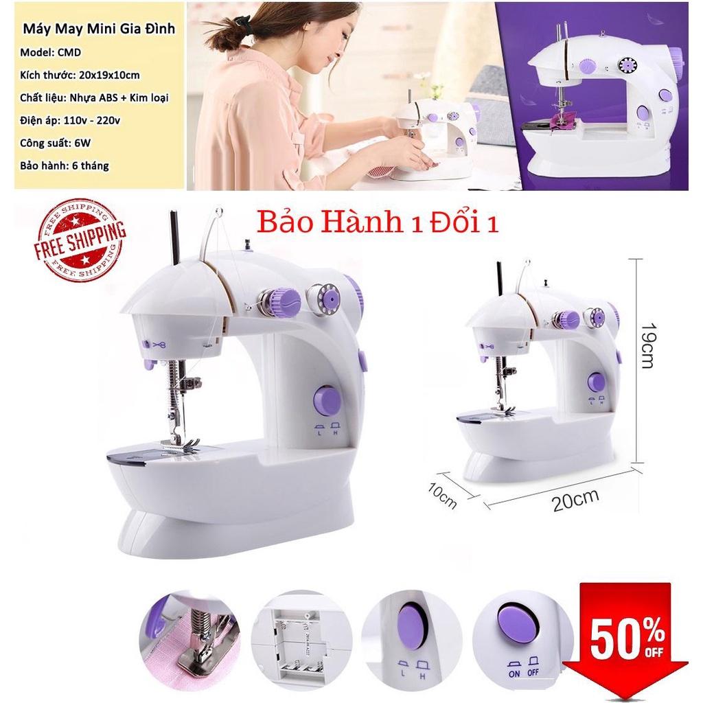 Máy May Để Bàn - Máy Khâu Mini Gia Đình SIêu Tiện Lợi