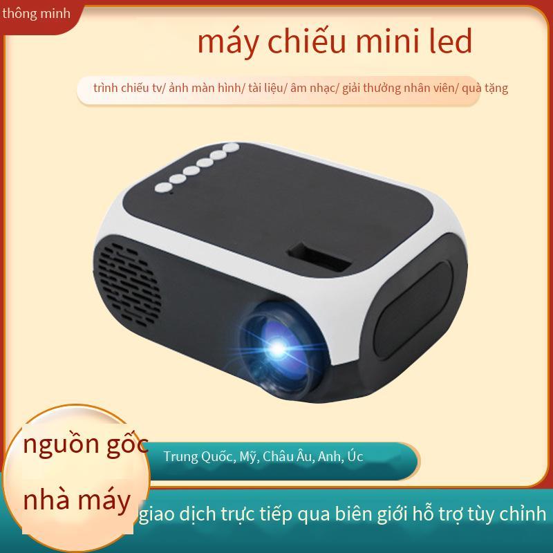 Phong cách mới nhất P40 máy chiếu gia đình sinh nhật điện thoại di động Android không dây với cùng một màn hình LED máy chiếu mini di động dành cho trẻ em