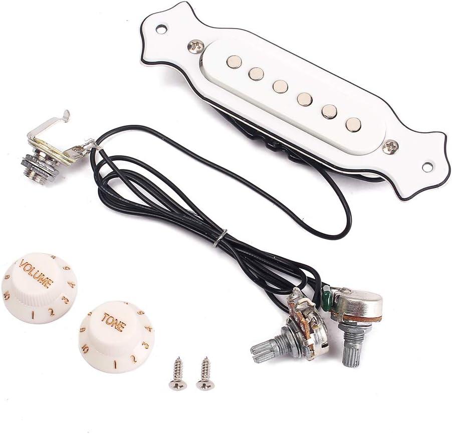 Pickup từ tính với nút chỉnh âm lượng cho guitar acoustic hoặc dân gian điện