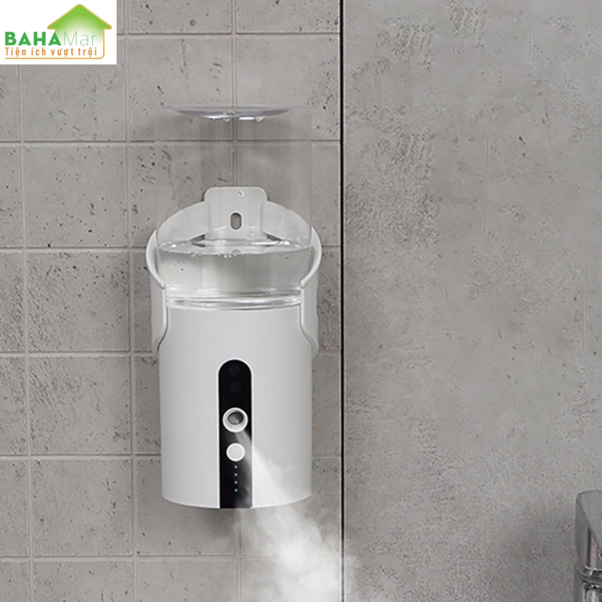 MÁY PHUN TIỆT TRÙNG CẢM ỨNG HỒNG NGOẠI TỰ ĐỘNG PHUN SƯƠNG RỬA TAY KHỬ KHUẨN "BAHAMAR" giúp rửa tay sát khuẩn nhanh và tiện hơn rất nhiều