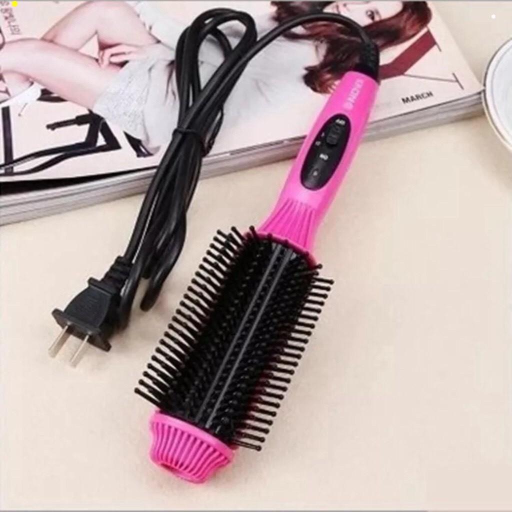Lược Điện Uốn Tóc Đa Năng NO.VA. 3in1 làm xoăn, uốn phồng, sấy cụp -NO.VA. 8810