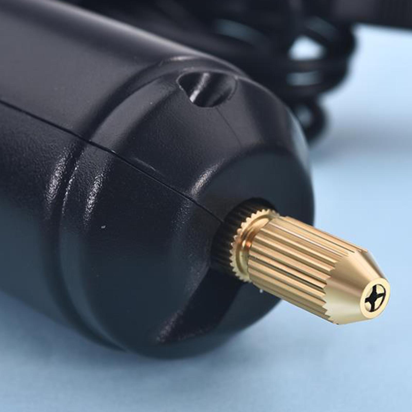 USB 5V Rotary Tool Kit Electric Handheld Dill & 3pcs Drill Bits for DIY Creations Craft Projects Drilling Engraving Polishing