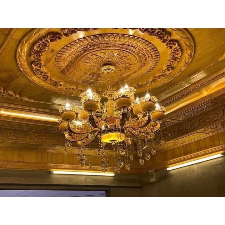 Đèn chùm PIKA pha lê trang trí nội thất sang trọng - kèm bóng LED chuyên dụng