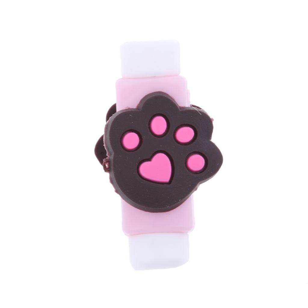 Cute USB Data Charger Cable Headphones Saver Protector Sleeve