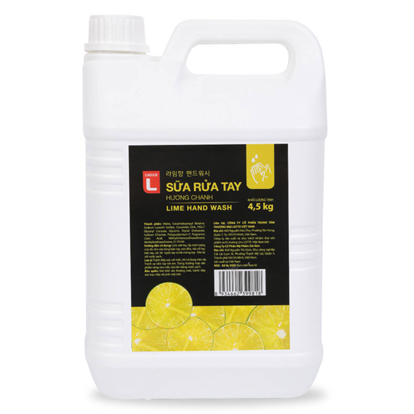 Sữa Rửa Tay Choice L Hương Chanh (4.5kg)