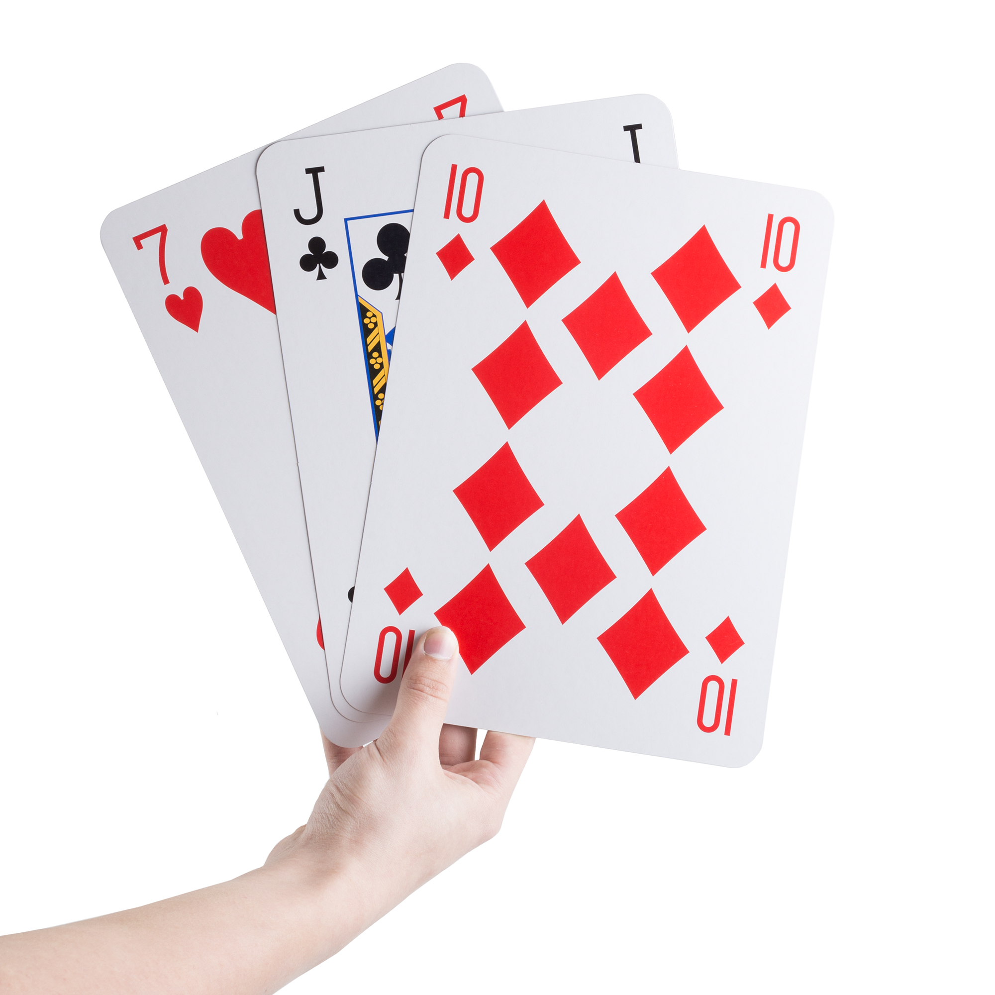 ĐỒ CHƠI NHÓM BỘ BÀI TÂY 52 LÁ KHỔNG LỒ (JUMBO PLAYING CARDS) BỘ BÀI TÂY GẤP 9 LẦN BÀI THƯỜNG