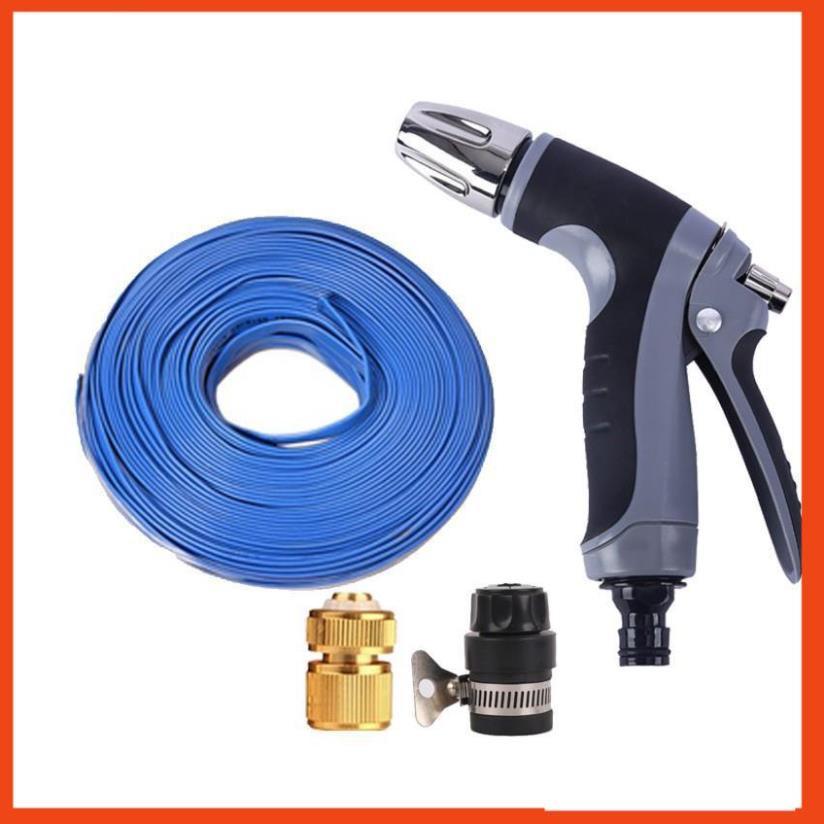 Bộ dây và vòi xịt tăng áp rửa xe tưới cây 20M  206817