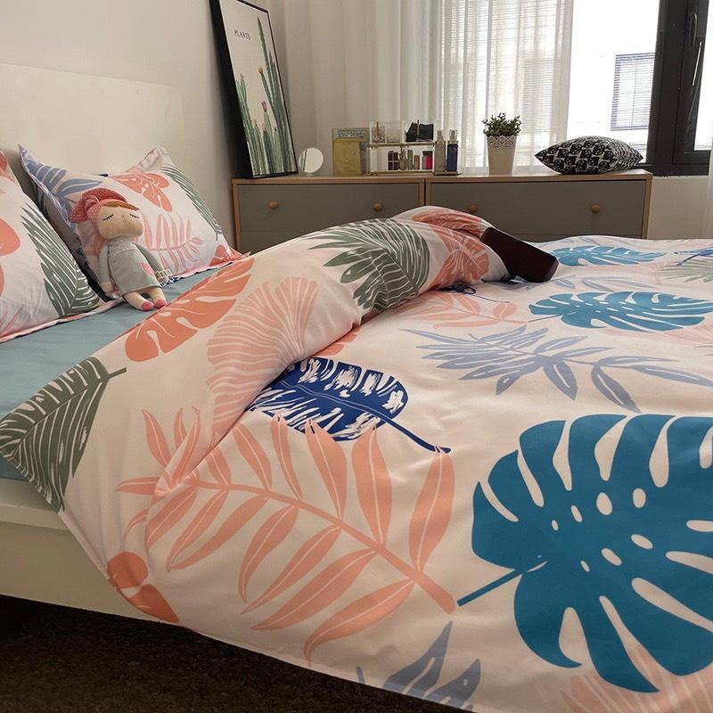 Bộ Chăn Ga Gối Full Set Cotton Korea Bedding CÓ CHĂN BÔNG Mềm Mại Đủ Kích thước Hàng Nhập