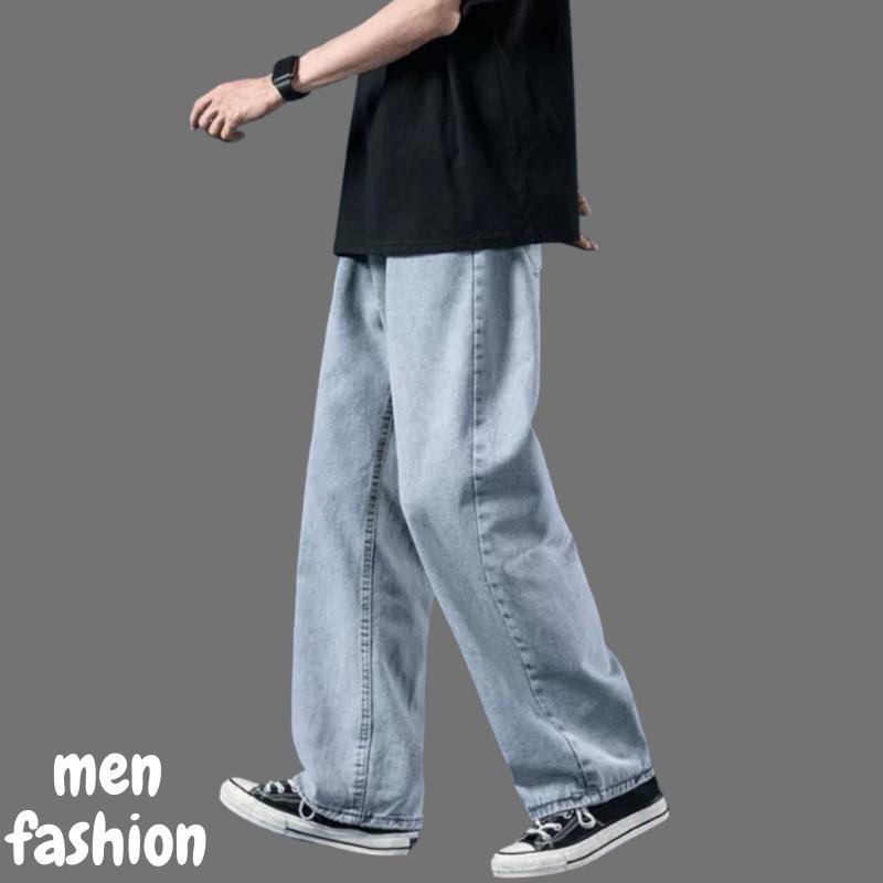 &quot;RẺ VÔ ĐỊCH&quot; Quần Jeans Nam, Quần Jeans Baggy xanh sáng nhạt ống xuông rộng style hàn quốc 2022- XX MENS FASHION
