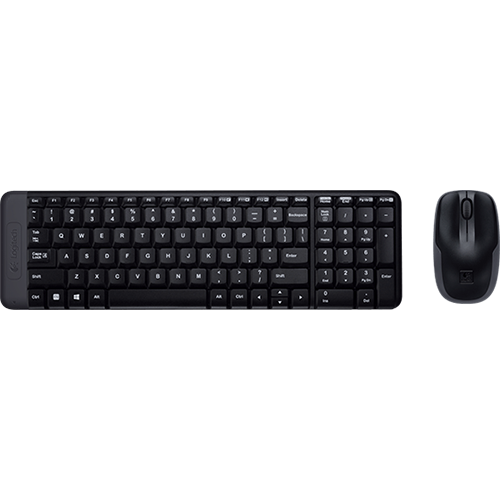Combo chuột và bàn phím không dây Logitech MK220 - Hàng chính hãng