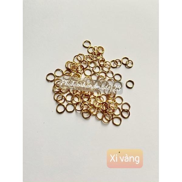 20gr khoen nối size xi bạc/xi vàng/xi đồng (4mm/5mm/8mm)