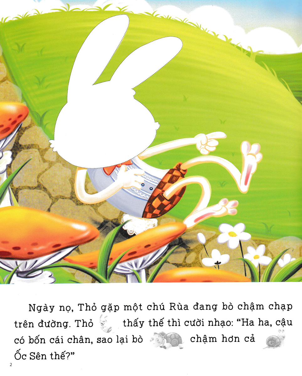 Truyện Cổ Tích Kinh Điển - Thỏ Và Rùa: Stickers