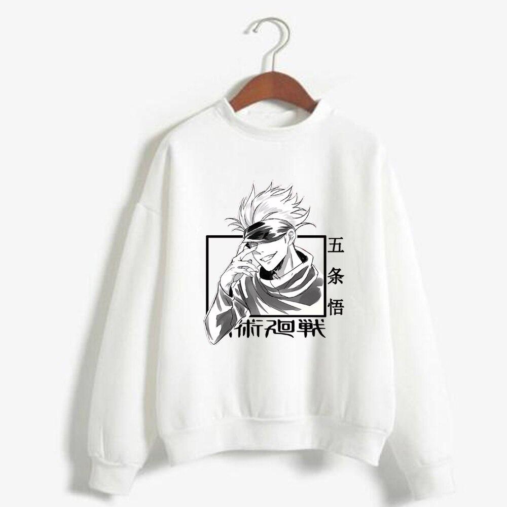 Áo Hoodie Tay Dài Cổ Tròn Form Rộng In Họa Tiết Anime Thời Trang