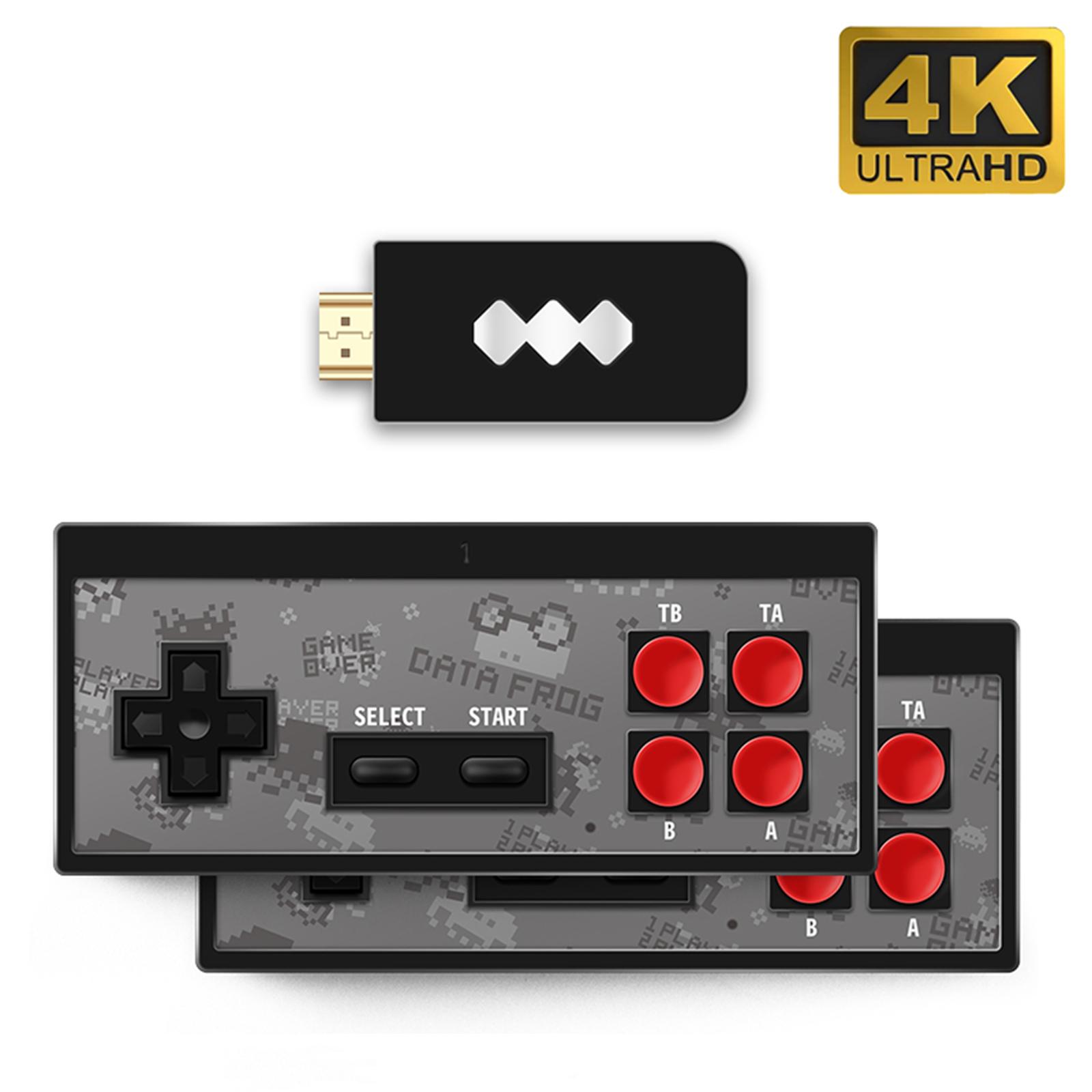 Bộ điều khiển trò chơi video Y2-HD 4K kết nối hồng ngoại tích hợp 568 trò chơi cổ điển hỗ trợ cho hai người chơi