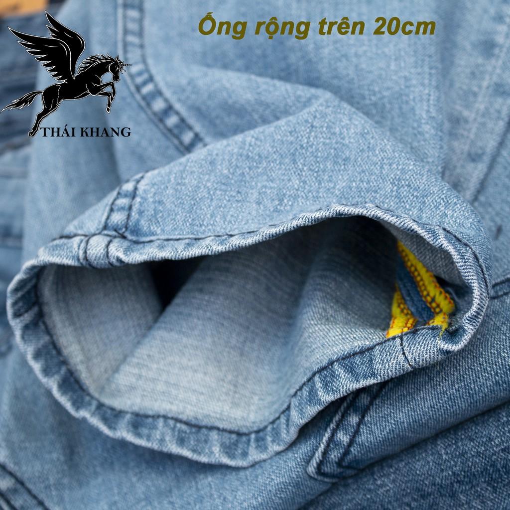 jean nam ống suông co giãn vải mềm cao cấp hàng đẹp xuất khẩu size 55-85kg