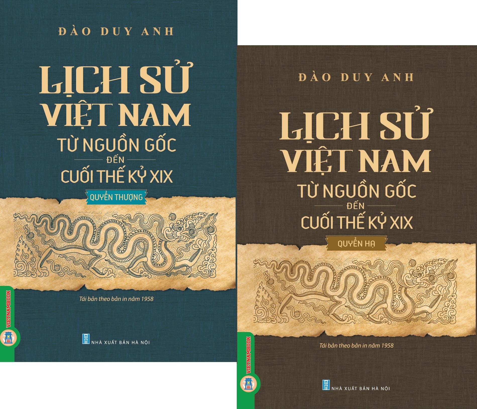 Combo Lịch Sử Việt Nam Từ Nguồn Gốc Đến Cuối Thế Kỷ XIX :  Quyển Thượng + Quyển Hạ (Bản in năm 2023)