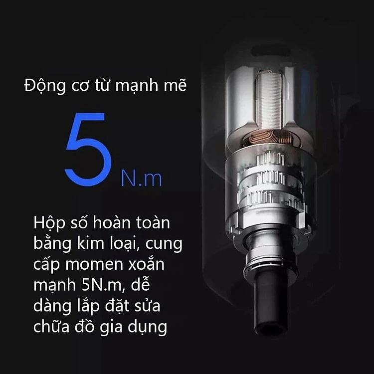 Tô vít điện Xiaomi Mijia không dây tua vít điện pin sạc tiện lợi, mạnh mẽ, tháo và bắt vít nhanh chóng