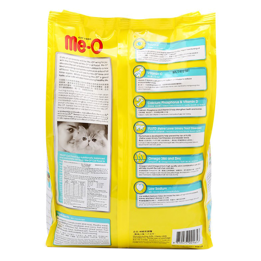 6 Gói Thức Ăn Cho Mèo Lớn Me-O Adult
