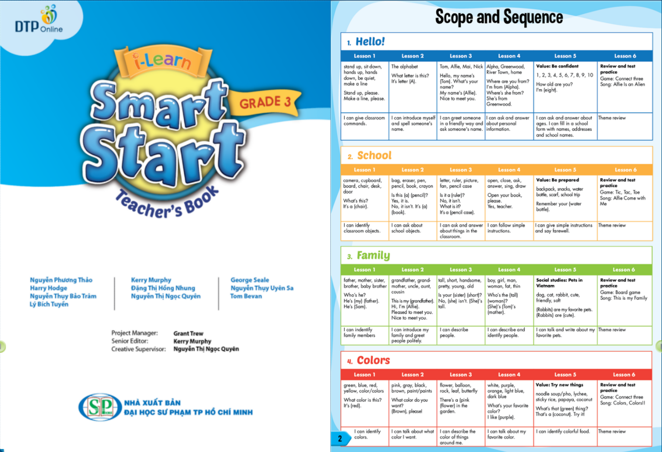I-Learn Smart Start Grade 3 Sách giáo viên điện tử
