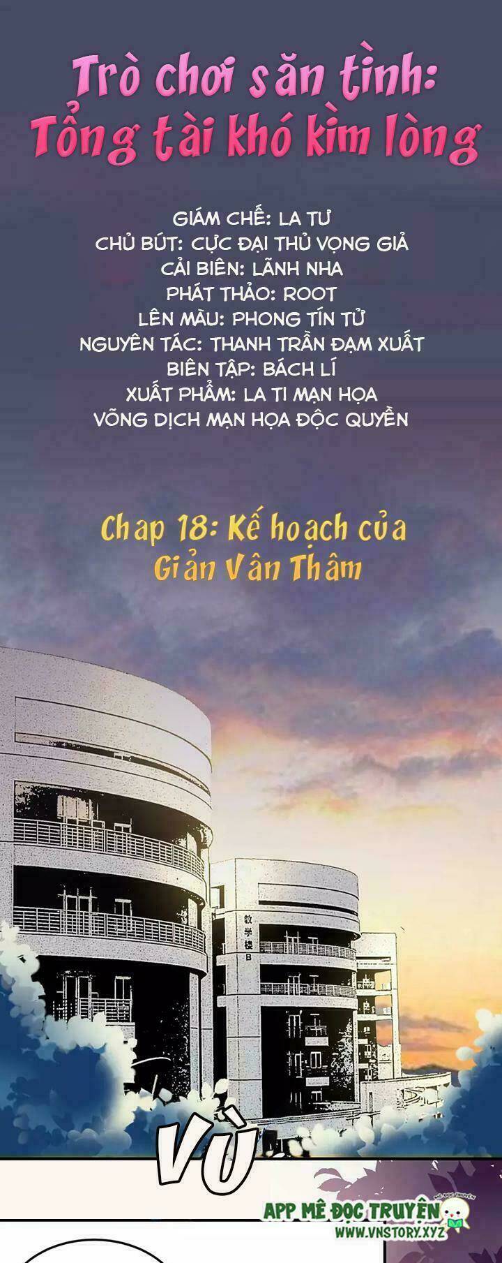 trò chơi săn tình - tổng tài khó kìm lòng chapter 18 1