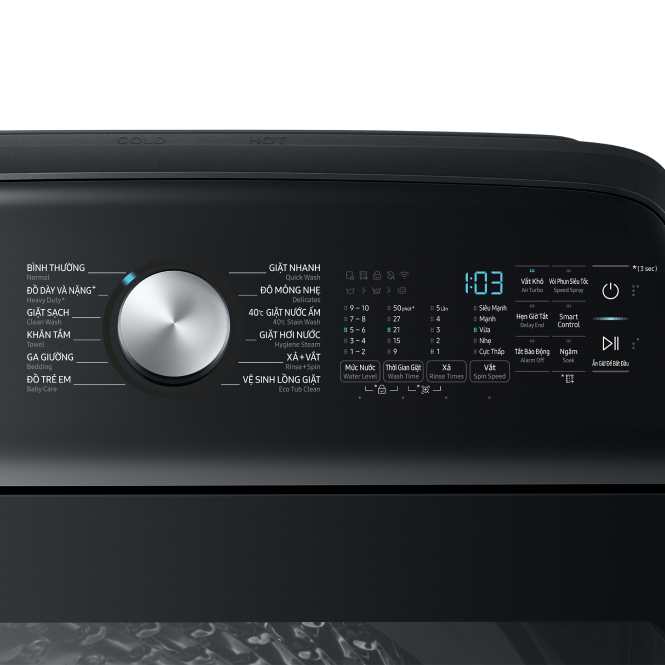 Máy Giặt Samsung Inverter 23 kg WA23A8377GV/SV - Chỉ giao Hà Nội