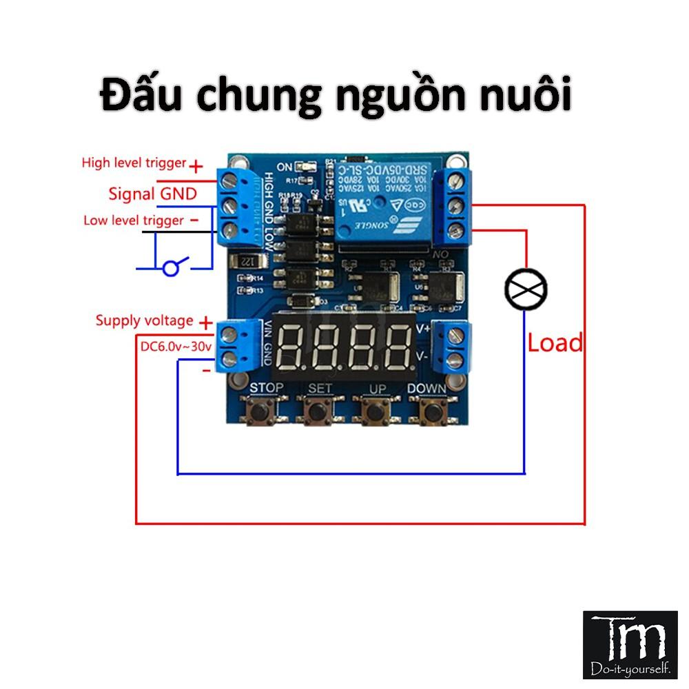 Mạch Tạo Trễ Đa Chức Năng 0.01-9999S (XY-J05)