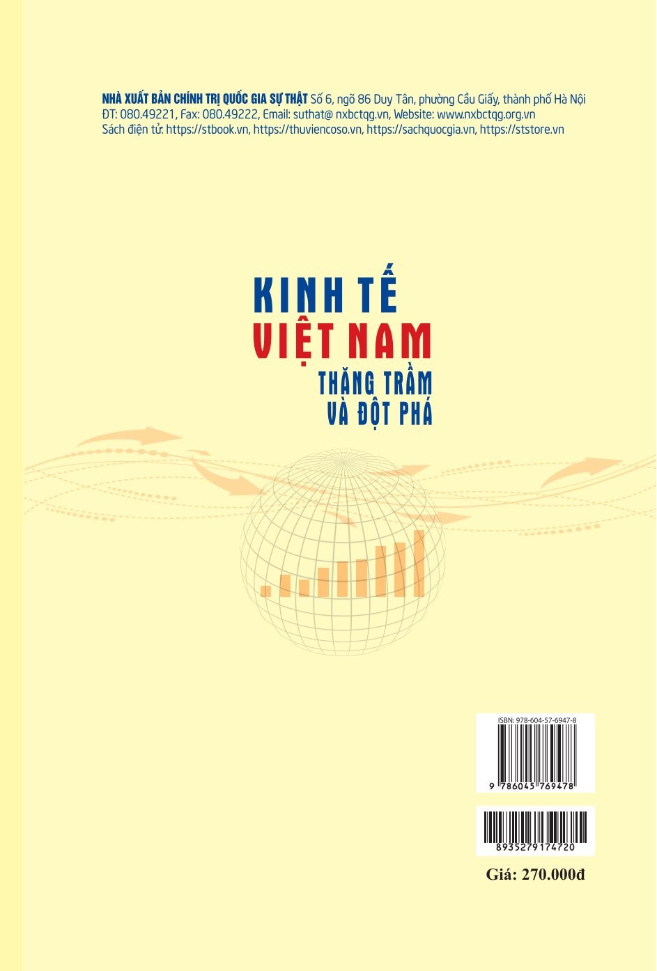 Kinh tế Việt Nam thăng trầm và đột phá ( Xuất bản lần thứ ba) - bản in 2025