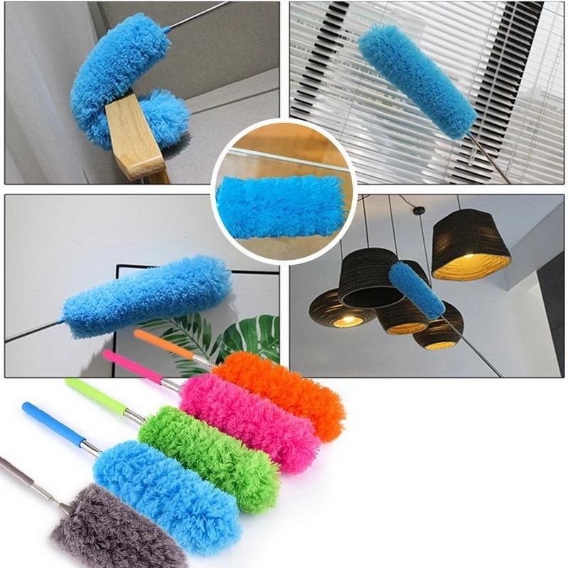 1 Cọ Vệ Sinh Bụi Bẩn Bằng Sợi Micro Có Thể Kéo Dài Tiện Dụng