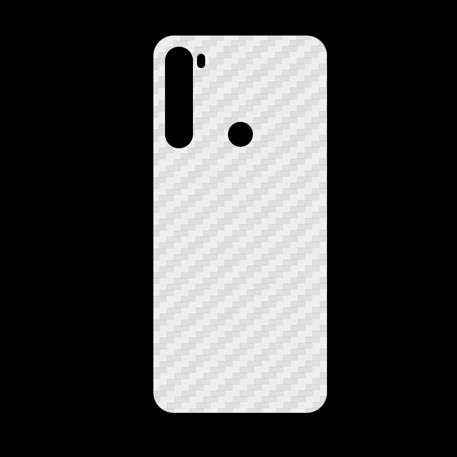 Miếng Dán Mặt Lưng Cacbon Dành Cho Xiaomi Redmi Note 8T- Handtown - Hàng Chính Hãng