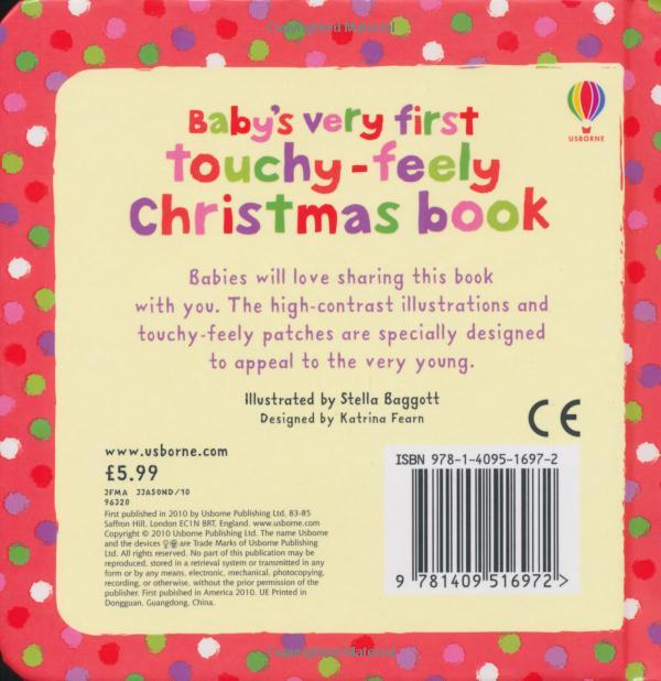 Baby's Very First Touchy-Feely Christmas Book