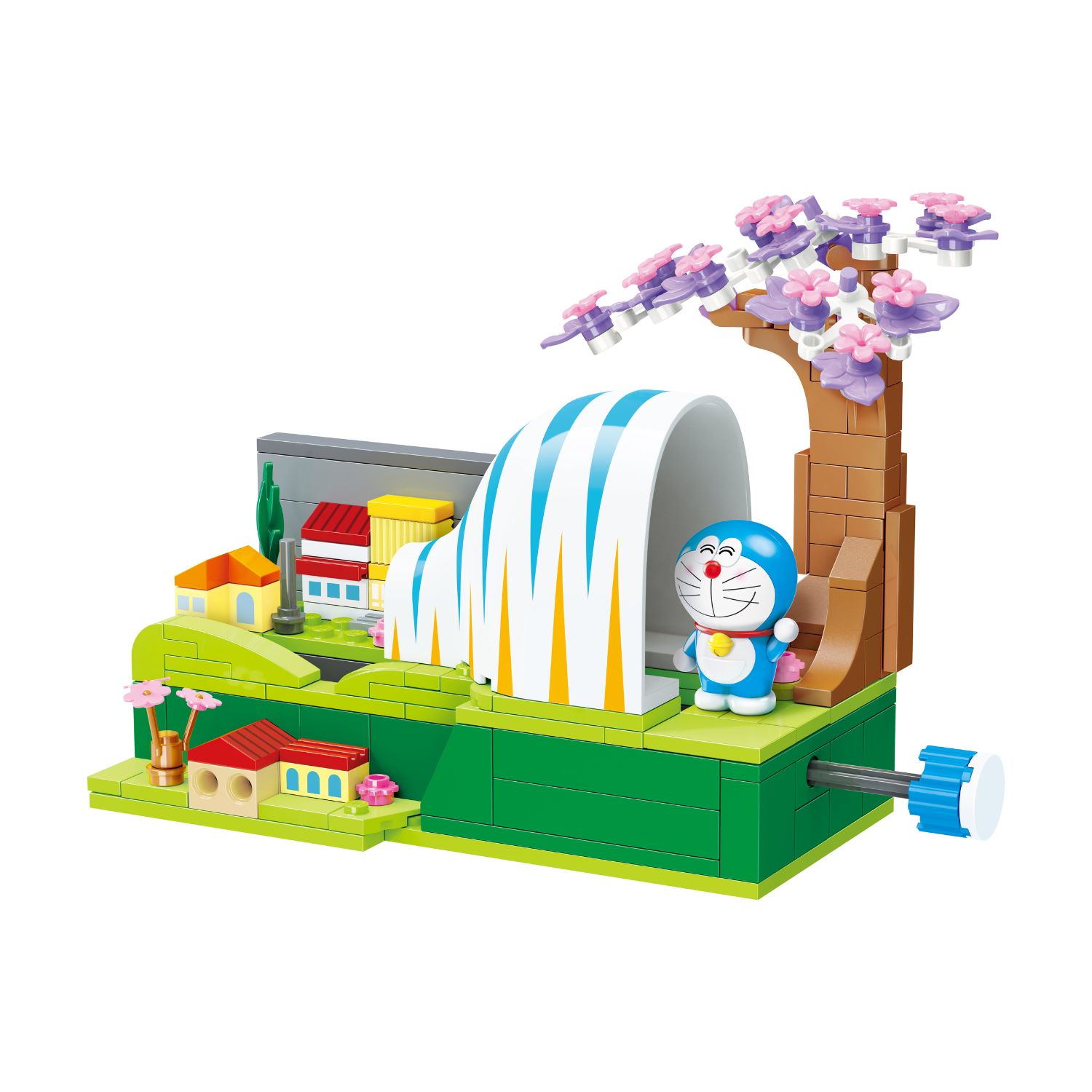 Đồ Chơi Lắp Ráp KEEPPLEY Doraemon Gulliver Tunnel K20417 - Đường Hầm Thu Nhỏ Building Block  - Herbie Toys