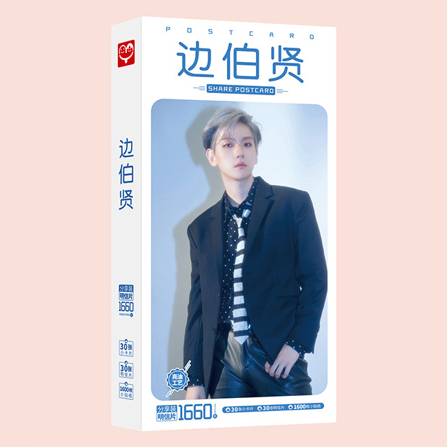 Hộp ảnh Postcard BAEKHYUN EXO 1660 ảnh