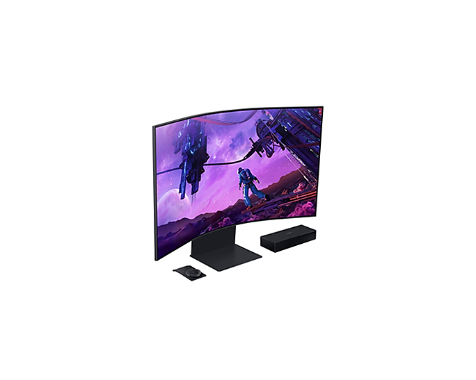 Màn Hình máy tính Odyssey Ark UHD LS55BG970NEXXV 165Hz Dòng 55 inch G97NB - Hàng chính hãng