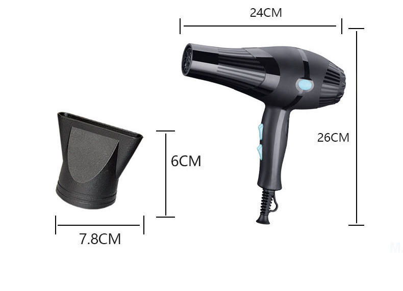 Máy Sấy Tóc Tạo Kiểu SK HS-3210 Công Suất Lớn 2600W có 3 chế độ nóng - mát - ấm