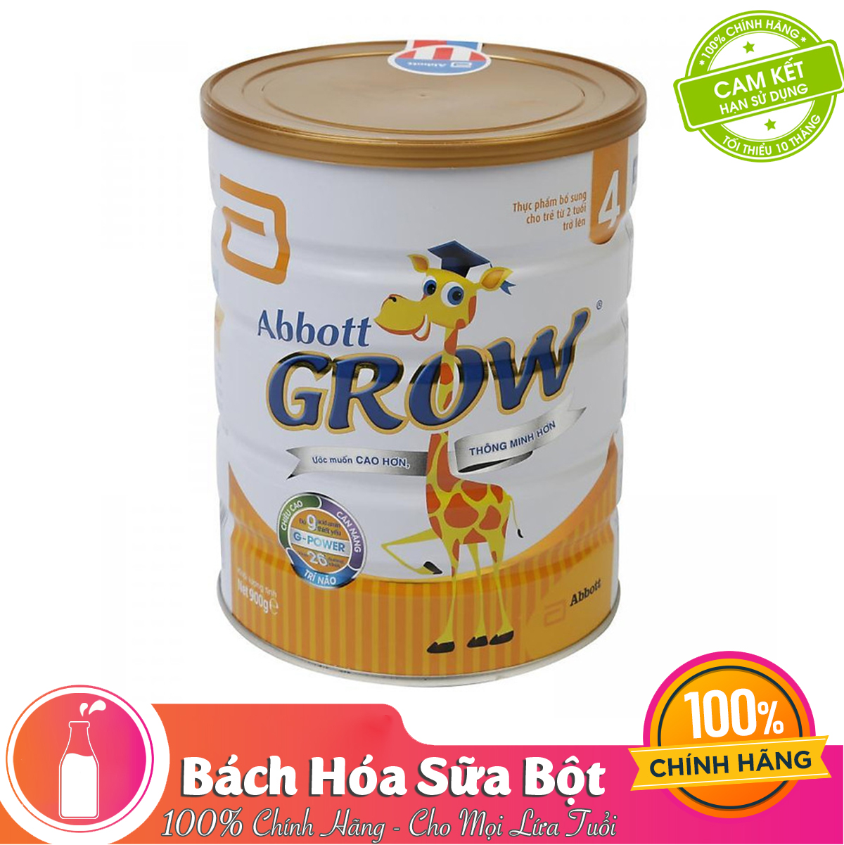 Sữa Bột Abbott Grow 4 cho trẻ từ 3 - 6 tuổi